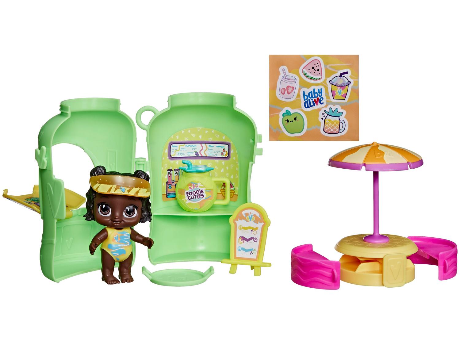 Boneca Baby Alive Foodie Cuties com Acessórios