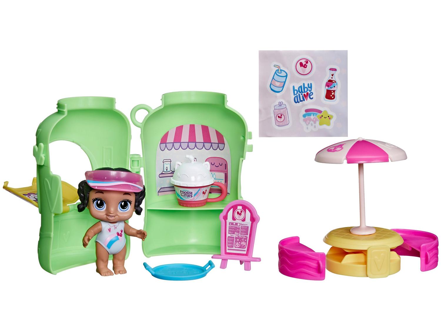 Boneca Baby Alive Foodie Cuties com Acessórios