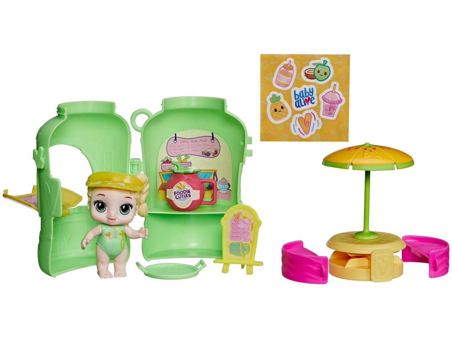 Boneca Baby Alive Foodie Cuties com Acessórios