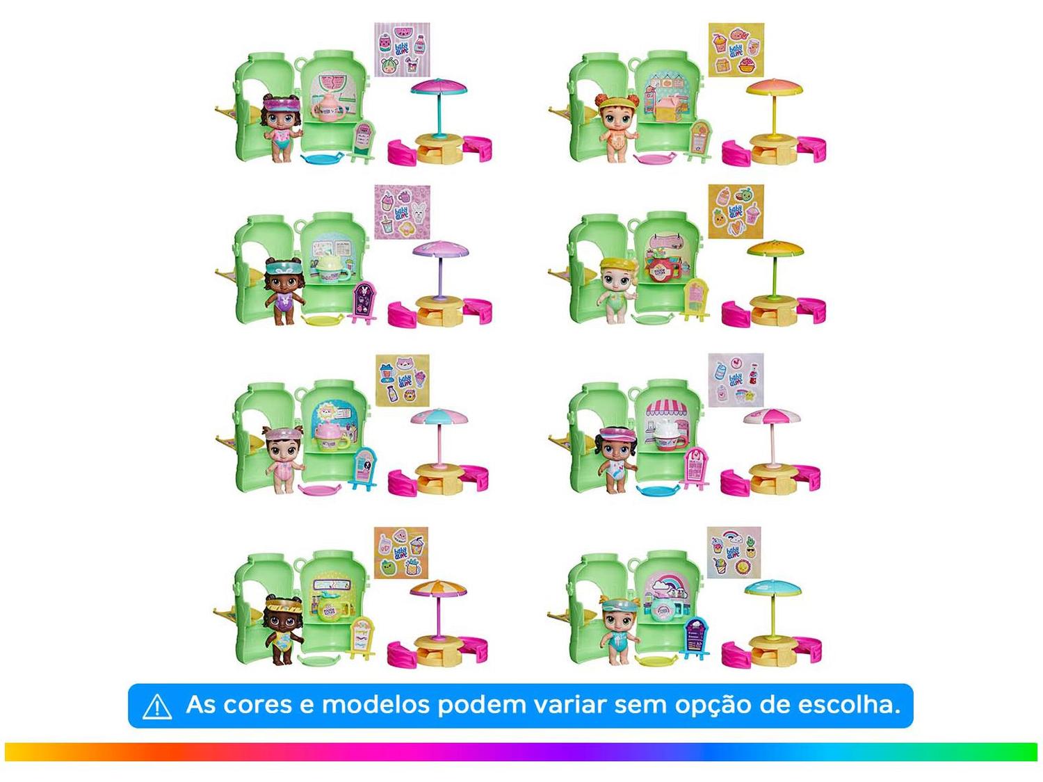 Boneca Baby Alive Foodie Cuties com Acessórios