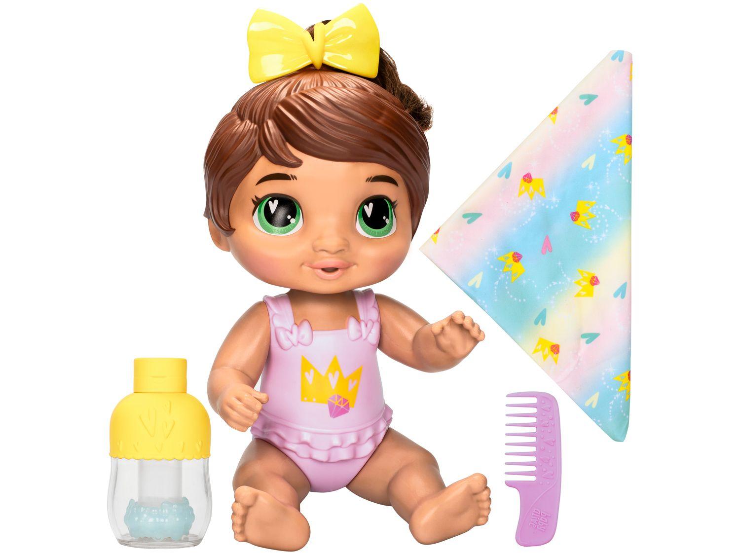 Boneca Baby Alive Harper Hugs Bebê Shampoo