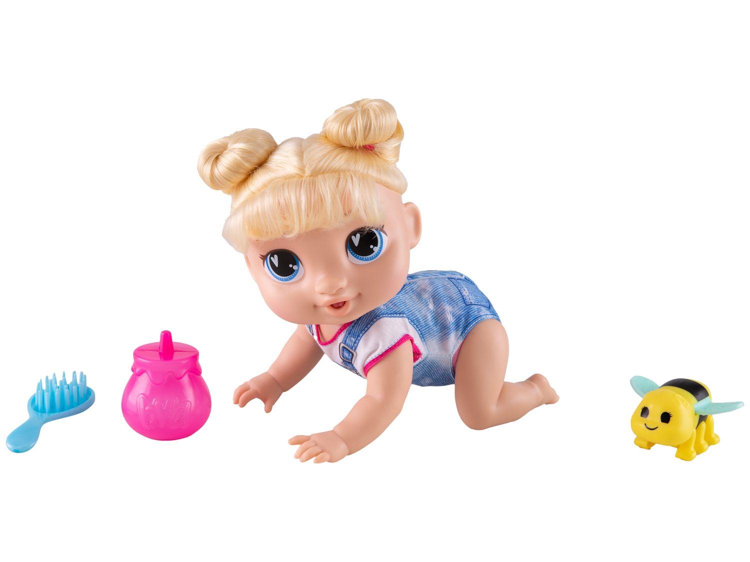 Boneca Baby Alive Hasbro Engatinha e Brinca