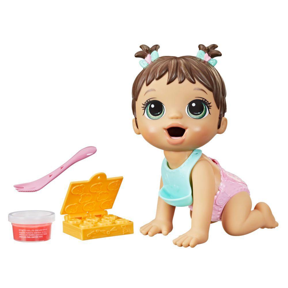Boneca Baby Alive Hora Da Papinha Morena Cm F2618 Hasbro Bonecas Magazine Luiza Boneca Baby Alive Hora Da Papinha Morena Cm F2618 Hasbro Bonecas Magazine Luiza