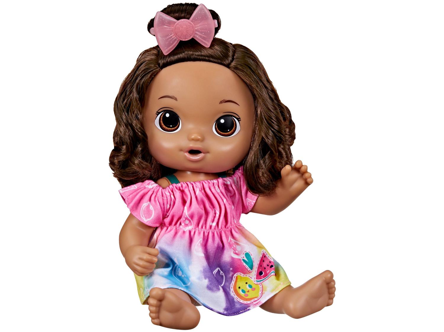 Boneca Baby Alive Hora do Suco Morena 