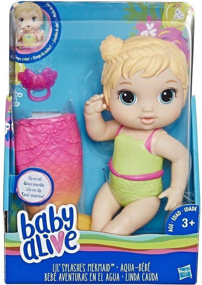 Boneca Baby Alive Sereia Linda Cauda Loira Hasbro Boneca Baby Alive Magazine Luiza