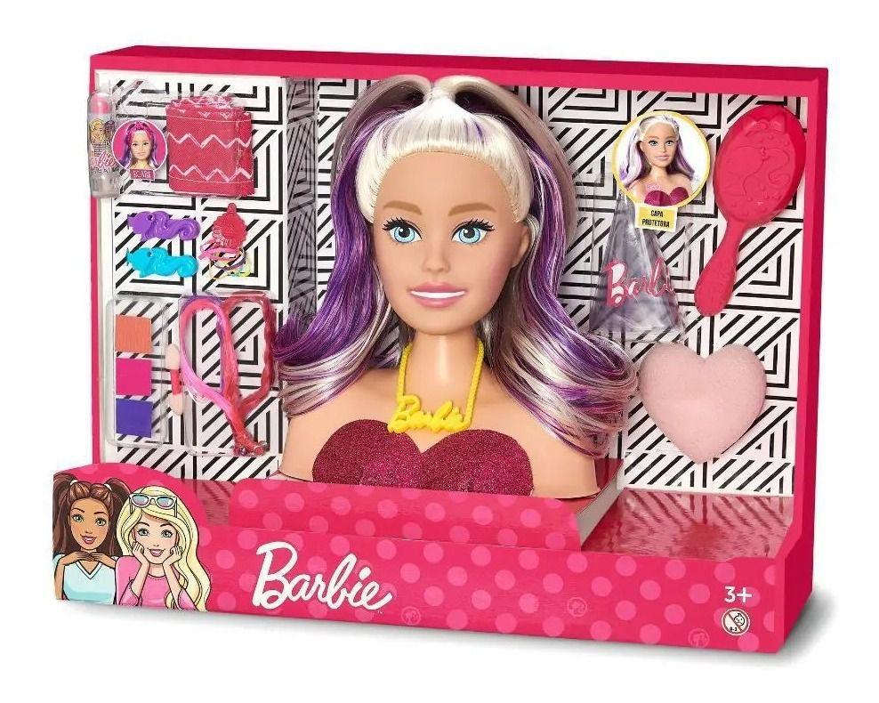 Boneca Barbie para Pentear e Maquiar - Será que conseguimos fazer um  penteado nela??? 