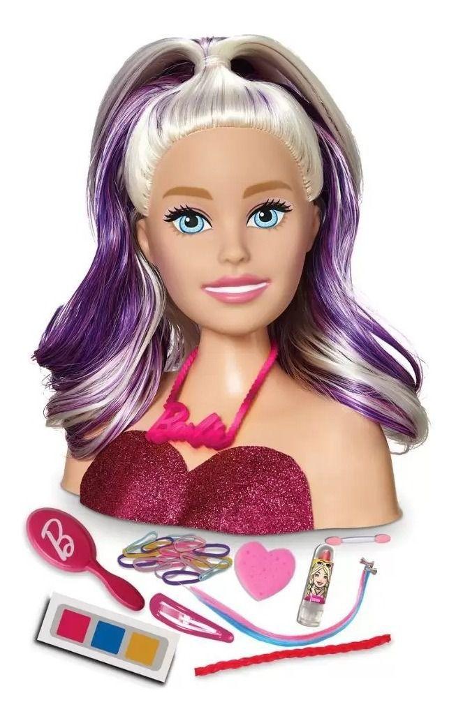 Boneca Barbie para Pentear e Maquiar - Será que conseguimos fazer um  penteado nela??? 