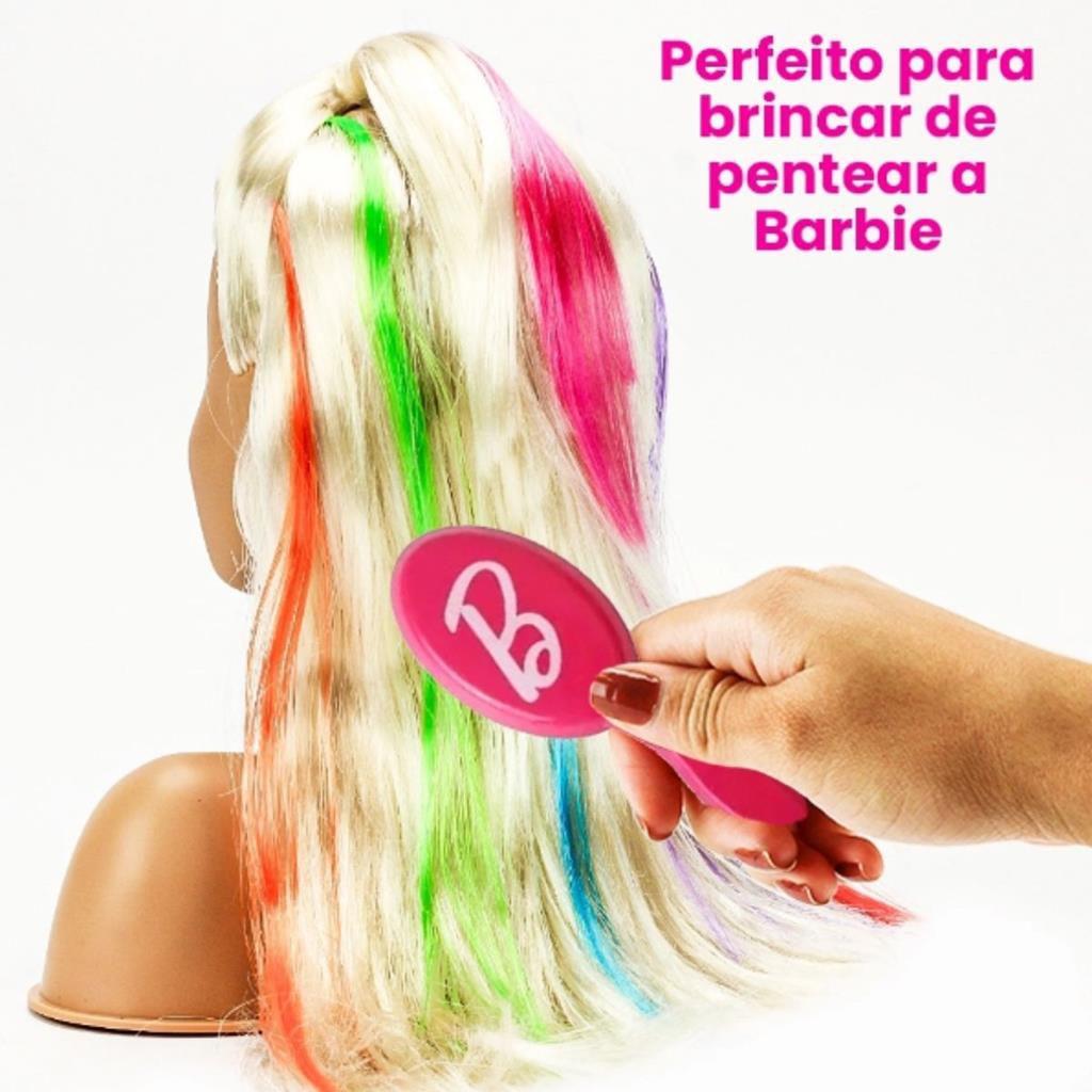 Kit De Bonecas Barbie Styling Hair Brincar De Cabeleireira