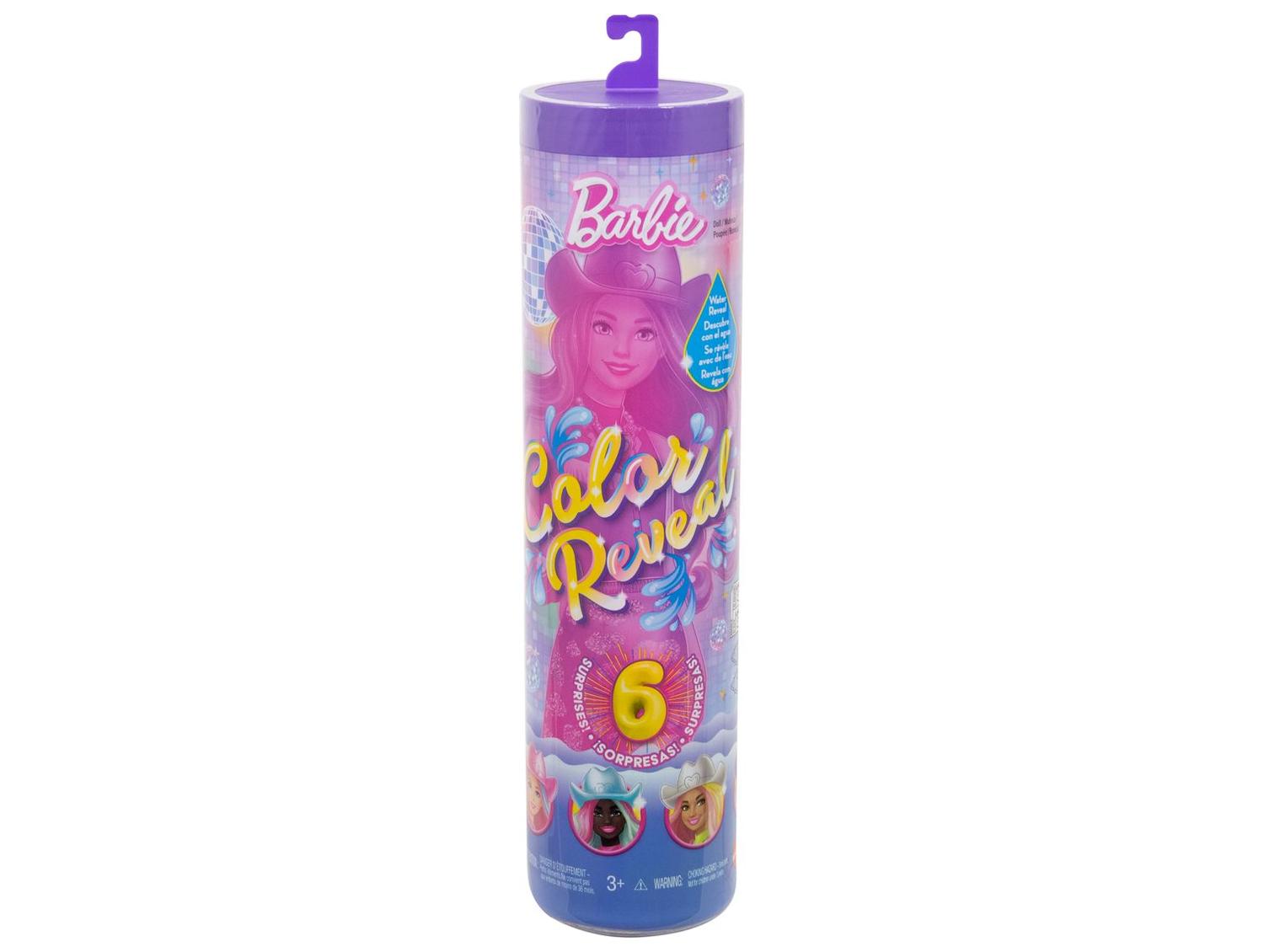 Boneca Barbie Color Reveal Moda Disco 