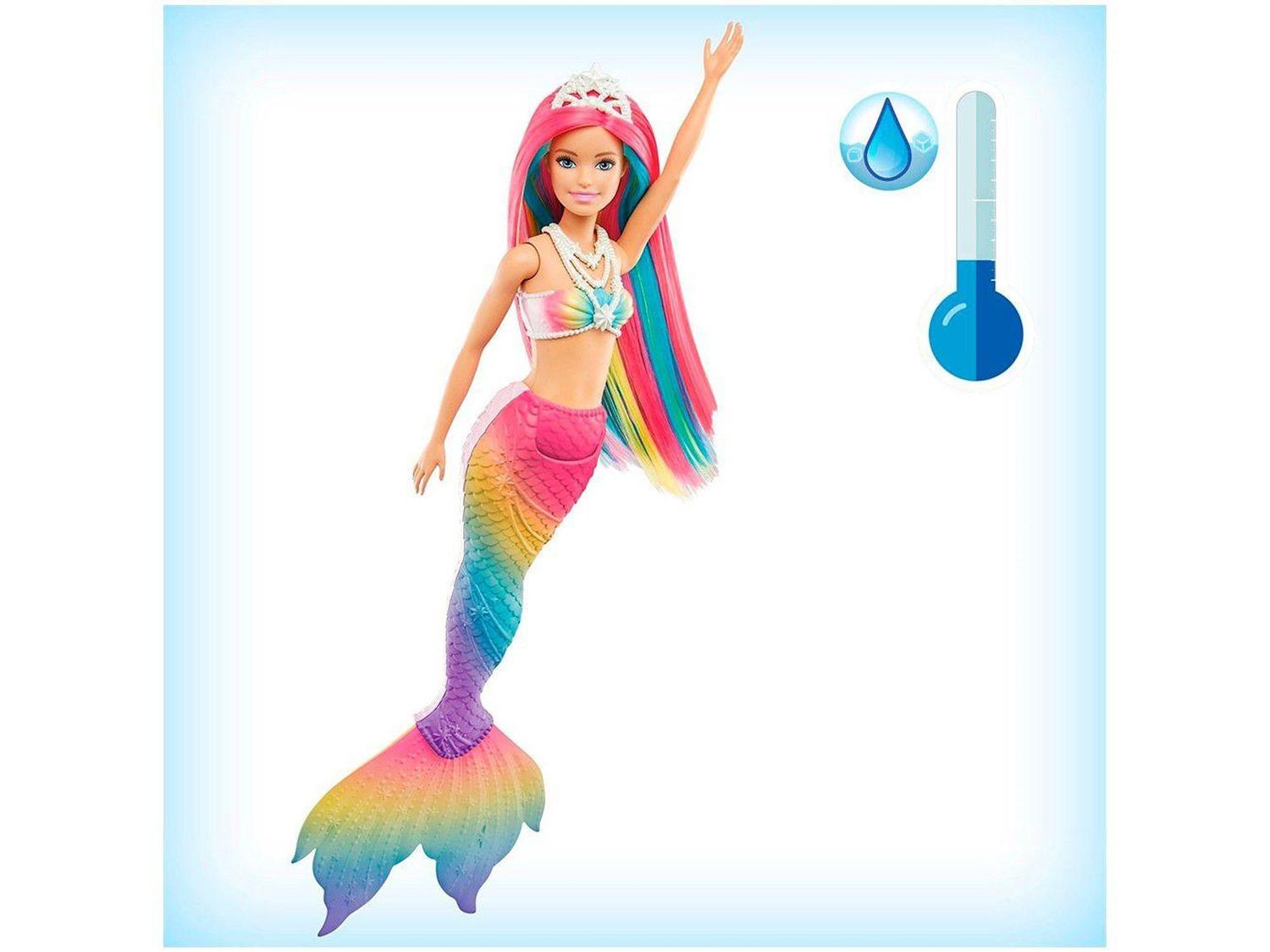 Boneca Barbie Dreamtopia Sereia Muda de Cor Mattel - Bonecas e ...