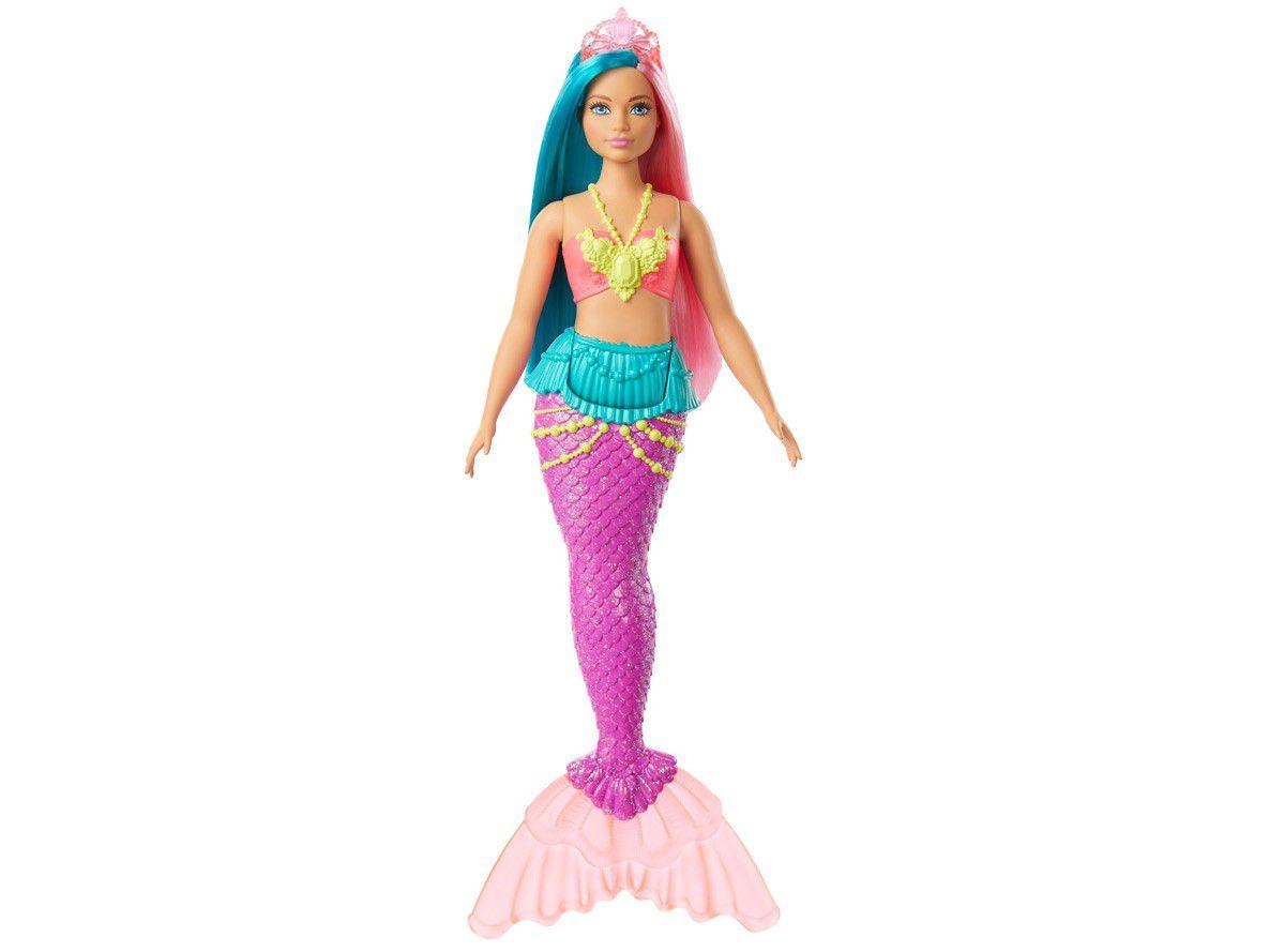 Barbie Dreamtopia Sereia Muda de Cor Mattel