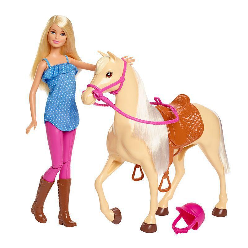 Boneca Barbie e Cavalo - Mattel - Boneca Barbie - Magazine Luiza