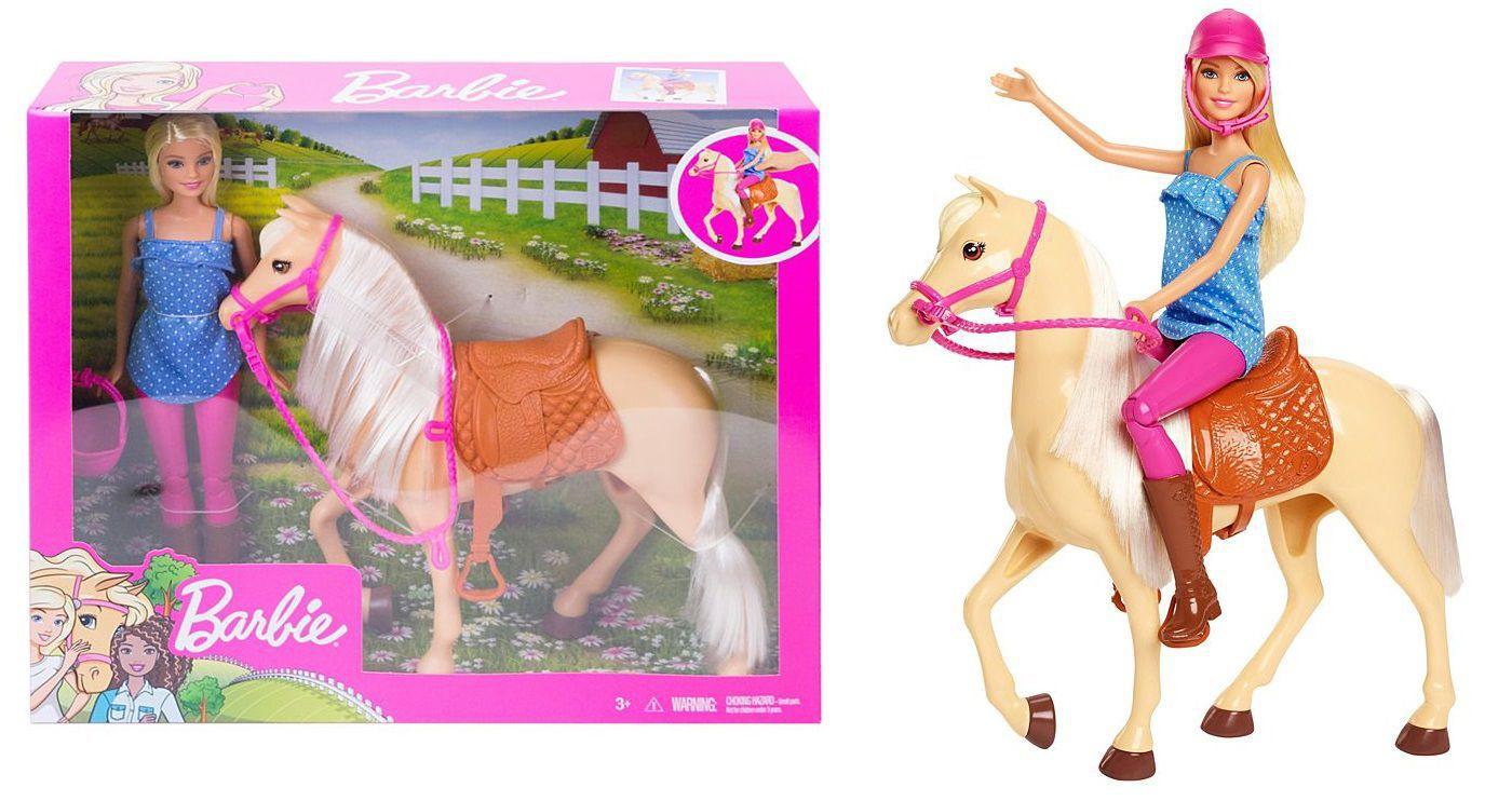 Boneca Barbie e Cavalo - Mattel - Boneca Barbie - Magazine Luiza