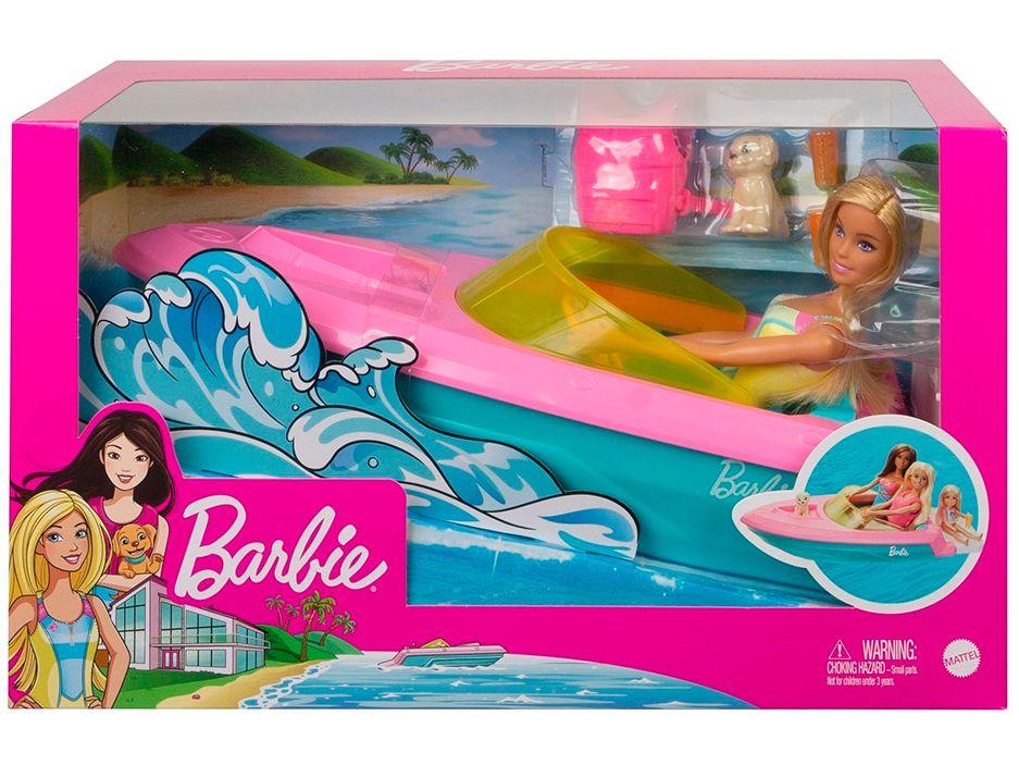 Boneca Barbie Estate Barco com Boneca