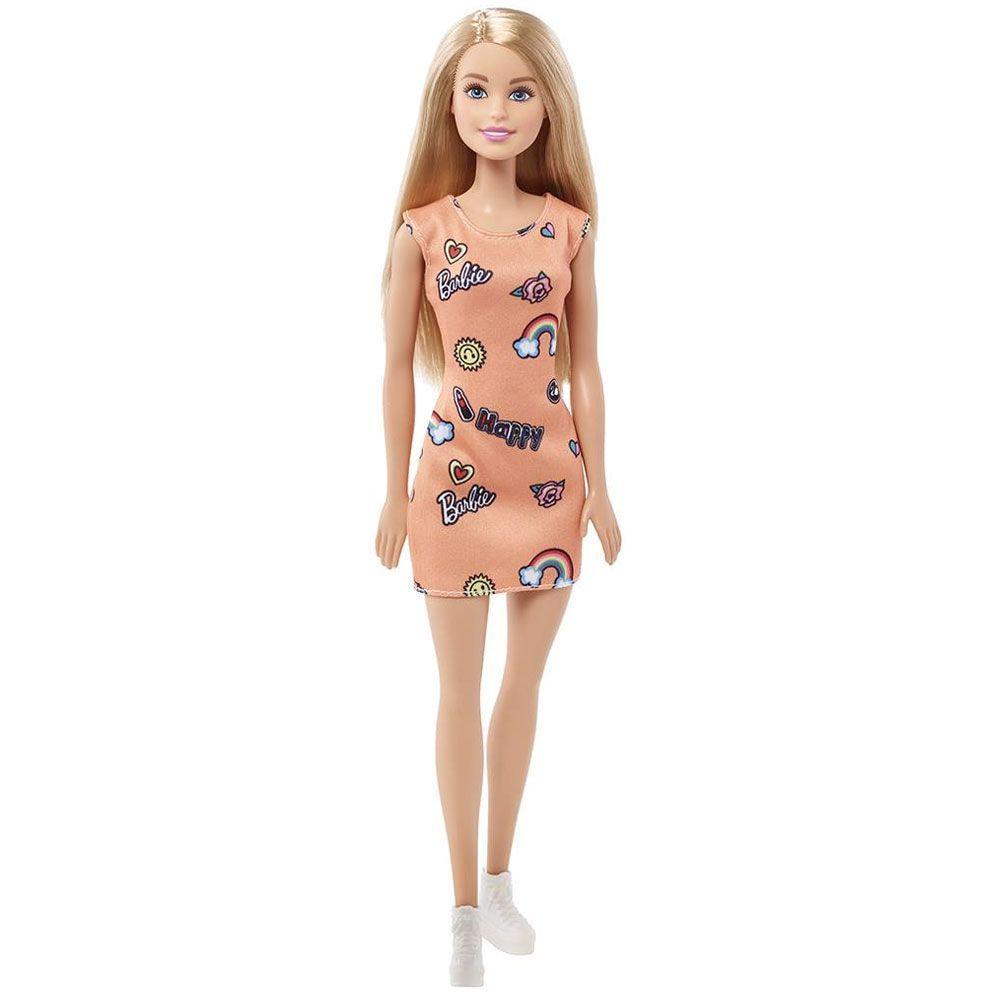 pest combat region Boneca Barbie - Fashion And Beauty - Loira com Vestido Laranja - Mattel - Boneca  Barbie - Magazine Luiza