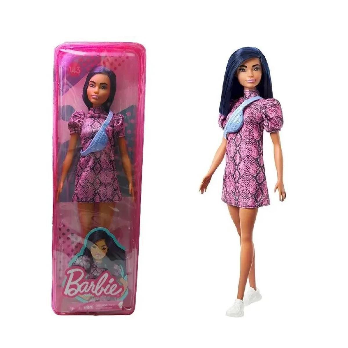 Boneca Barbie Fashionista Doll Look Modelo 143 Mattel Fbr37 - Boneca Barbie  - Magazine Luiza