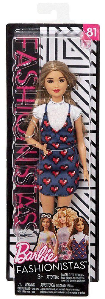 Boneca Barbie Fashionistas 81 Mattel Boneca Barbie Magazine Luiza