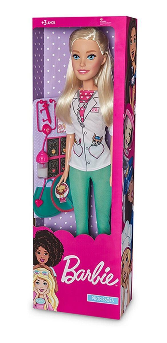 Boneca Barbie Gigante Veterinária Original C/ Acessórios - PUPEE ...