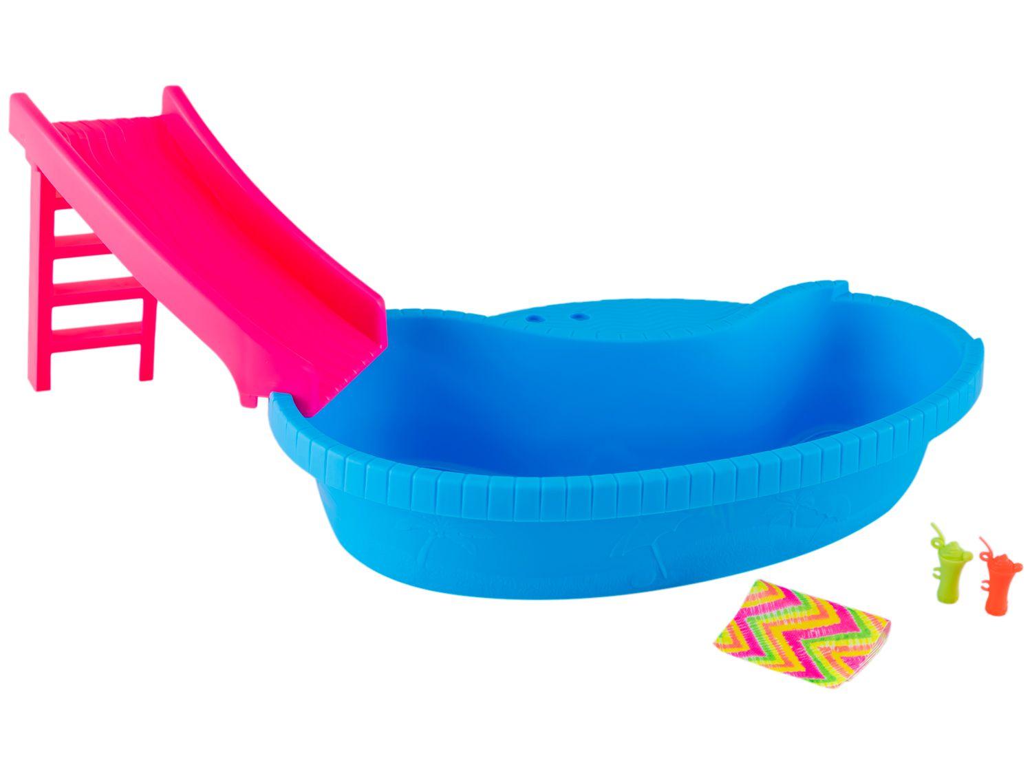 Boneca Barbie Piscina Glam com Piscina