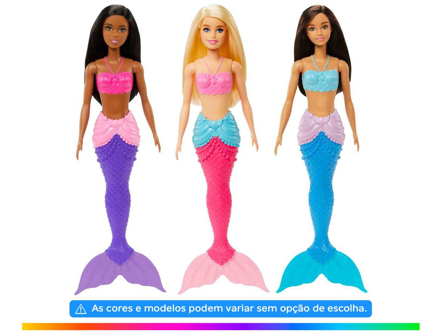 Boneca Barbie Sereia Mattel 