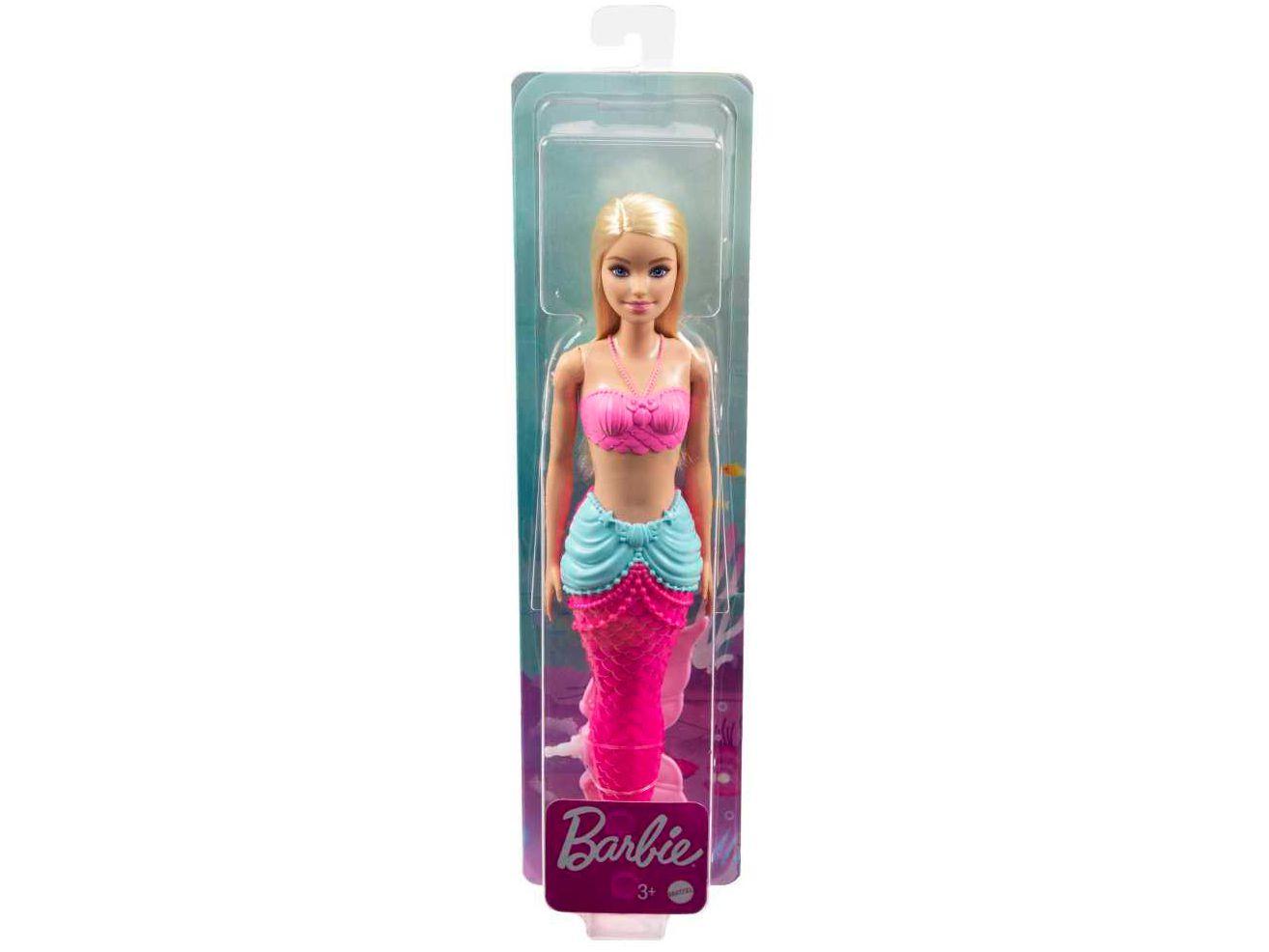 Boneca Barbie Sereia Mattel 