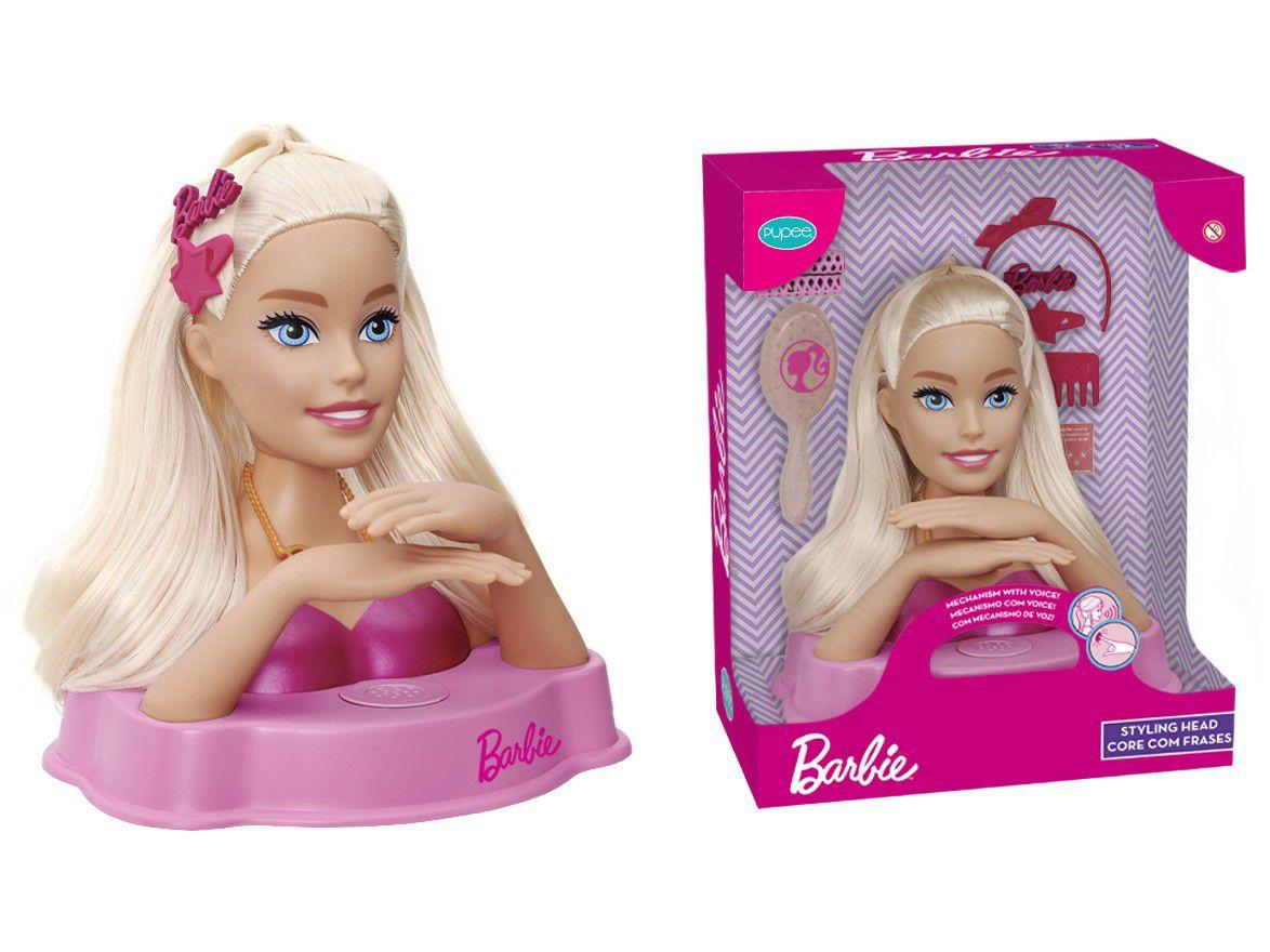 Boneca Barbie Styling Head Core com Acessórios