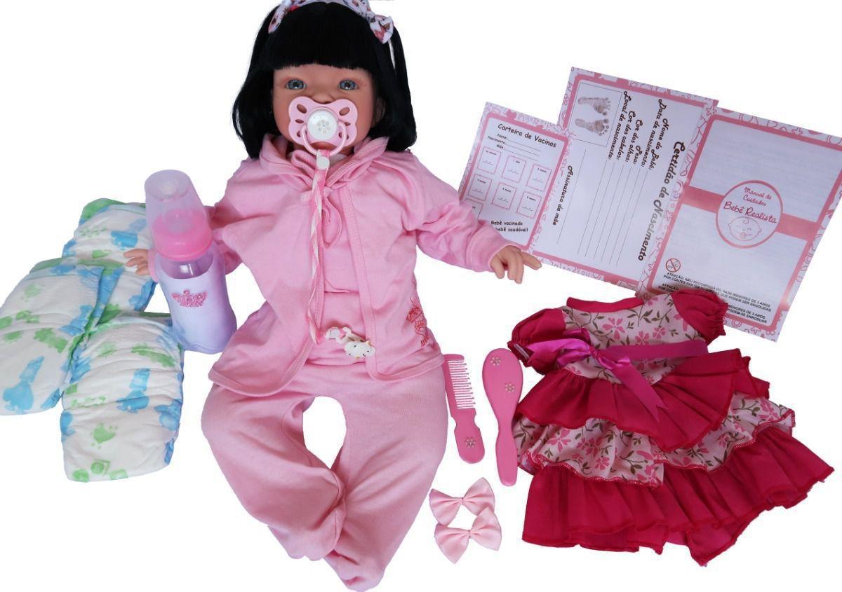 Boneca tipo reborn realista clearance