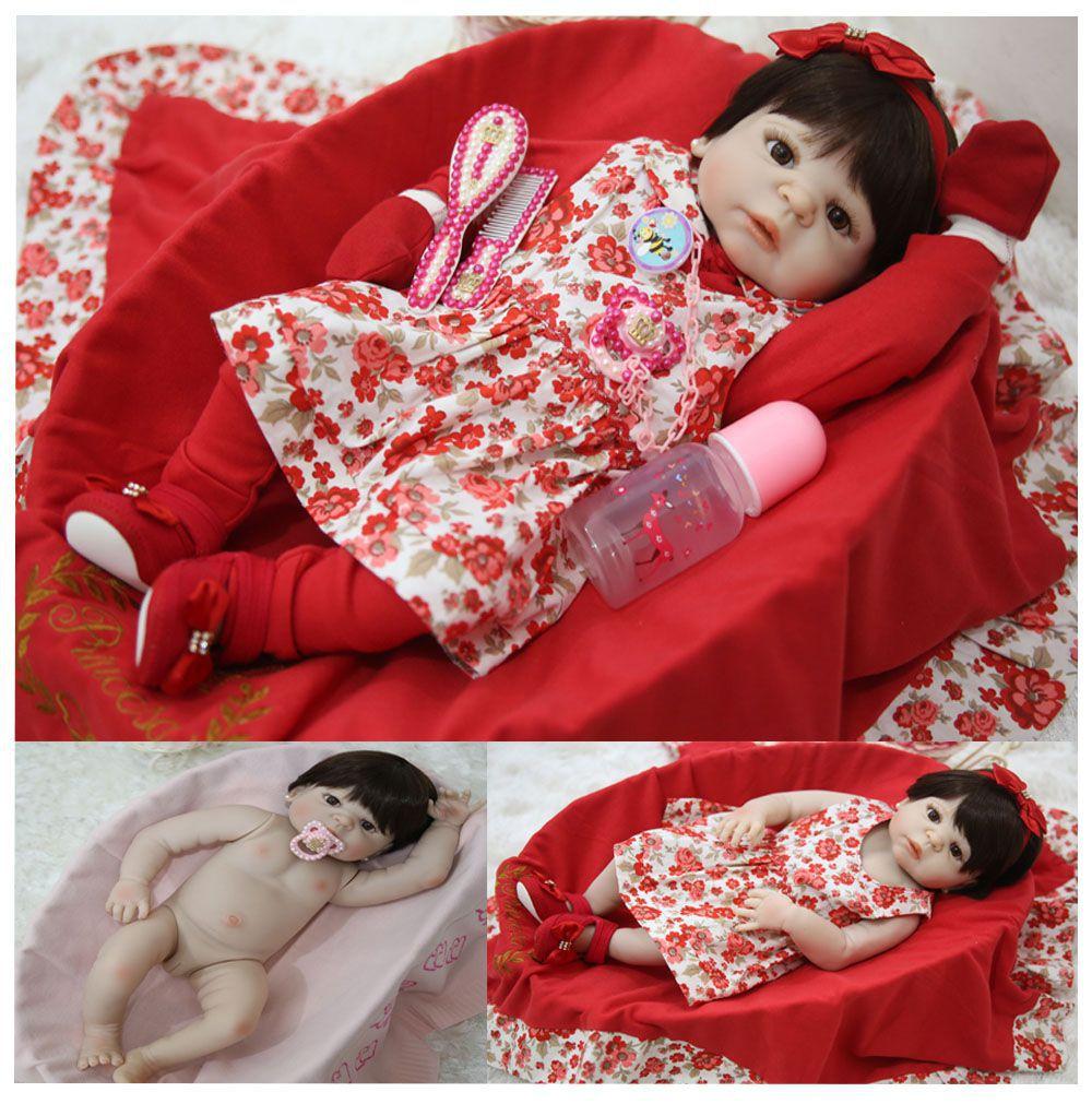Boneca Bebe Reborn Corpo De Silicone Mais Enxoval Completo Mundo Kids Bonecas Magazine Luiza