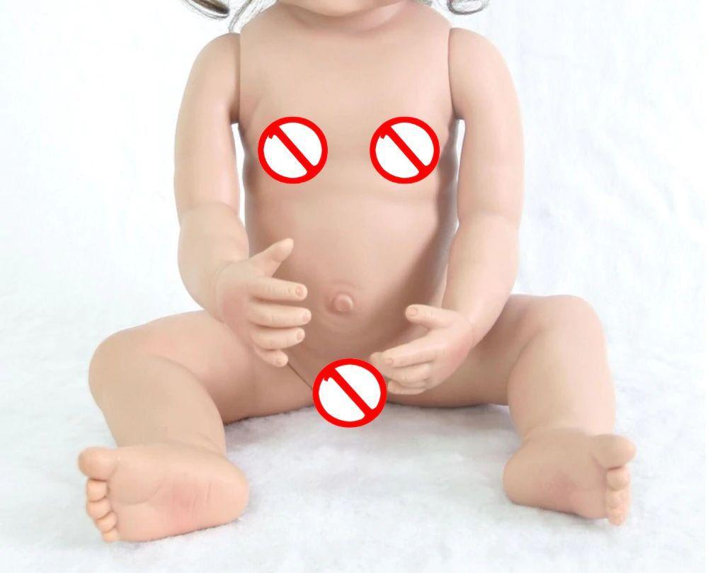 Boneca bebê reborn corpo de silicone