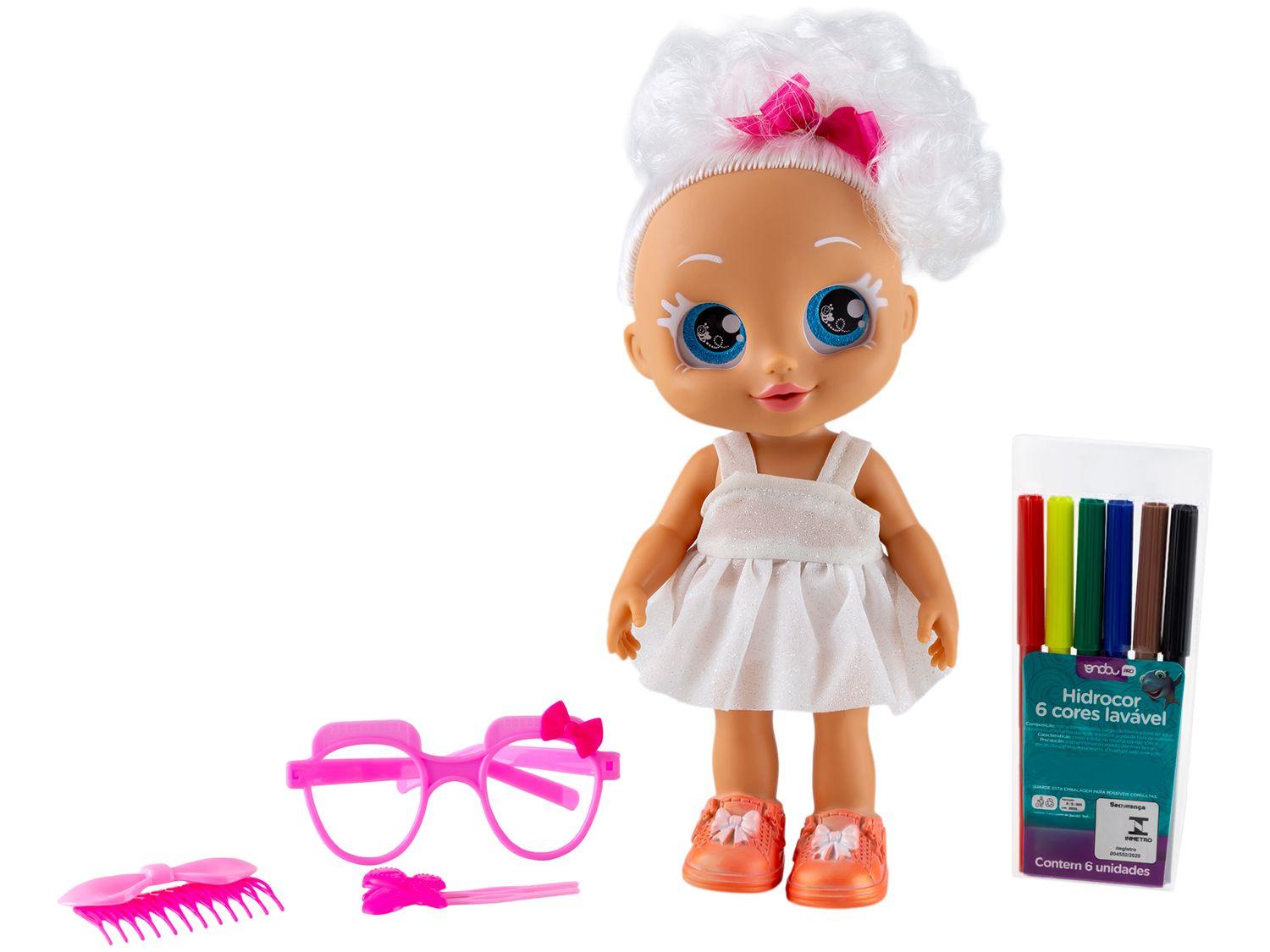 Boneca Brave Girls Artista com Acessórios