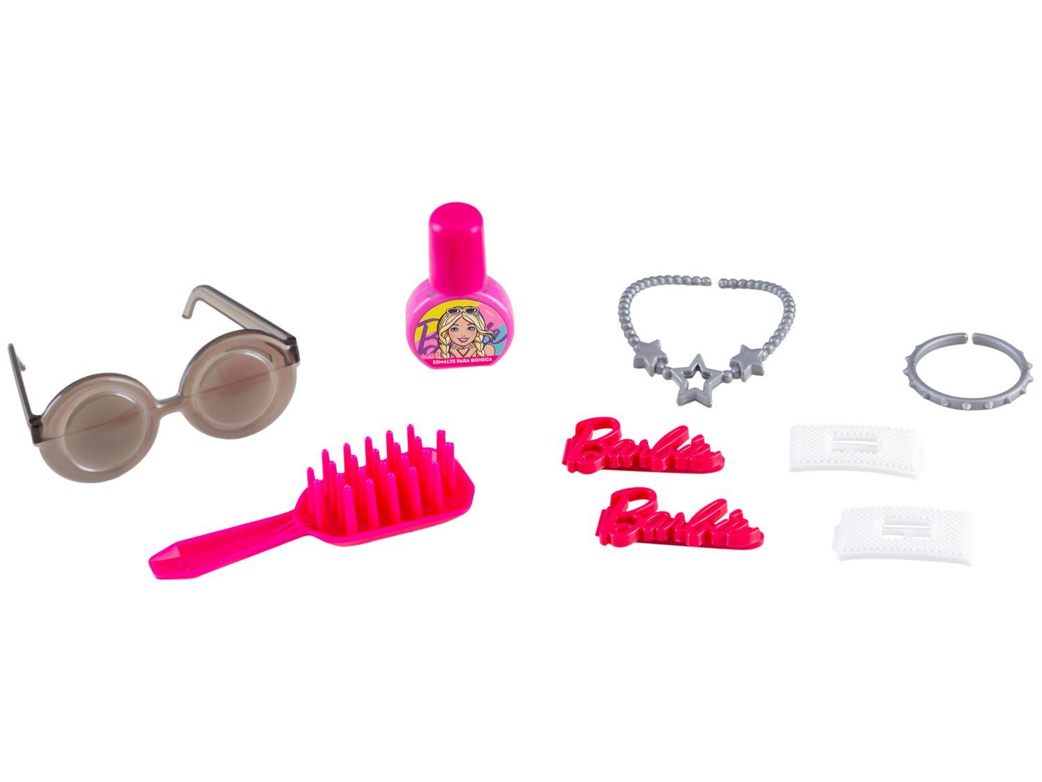 Boneca Busto da Barbie Styling Head Extra que Fala