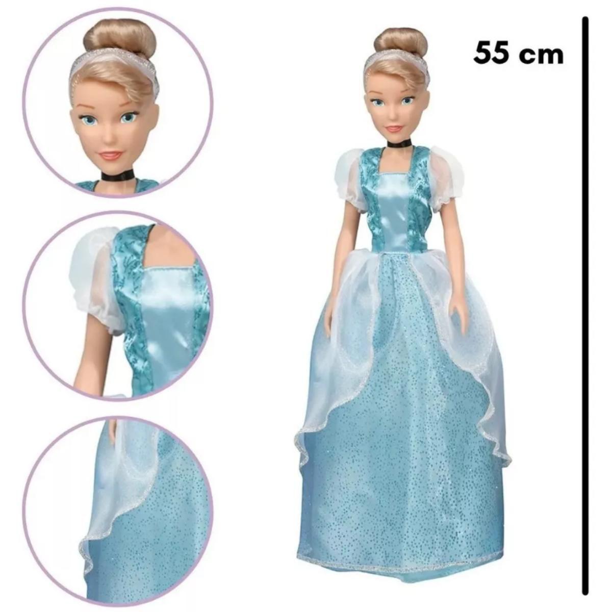 Boneca Cinderela Mini My Size Princesas Disney Lançamento Boneca Cinderela Mini My Size Princesas Disney Lançamento