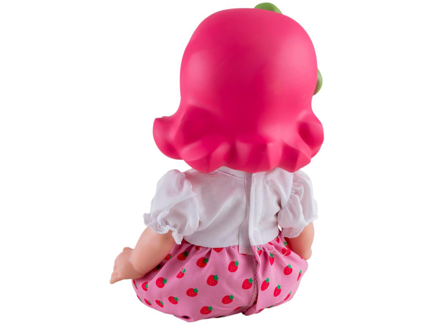Boneca com Máscara Baby Moranguinho Dodói