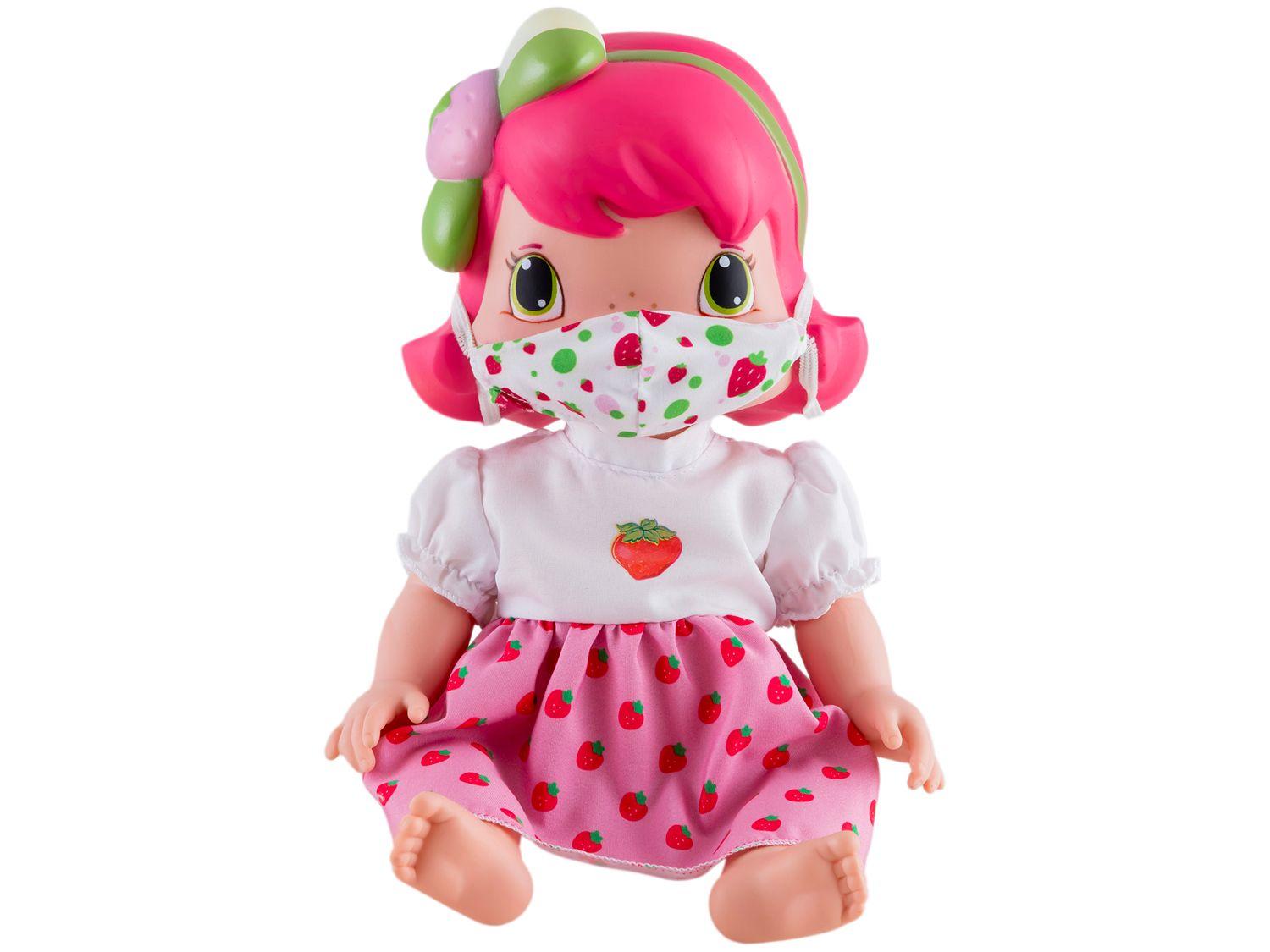 Boneca com Máscara Baby Moranguinho Dodói