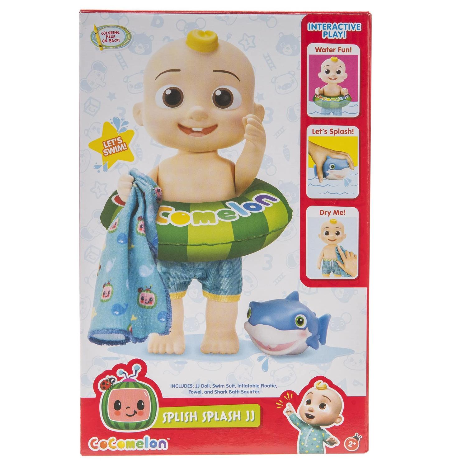 アパレル通販サイトランキング CocoMelon brinquedo de Boneca Splish Shark com JJ Splash パーツ