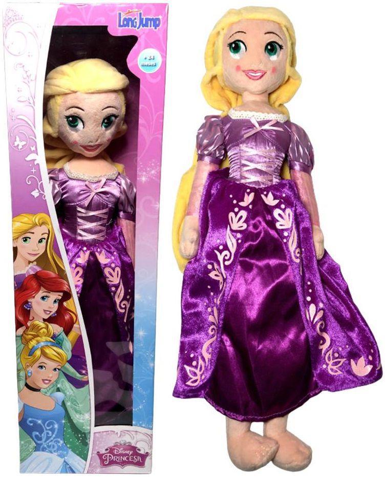 Boneca De Pelúcia Hipoalergênica Grande Princesa Rapunzel Tradicional ...