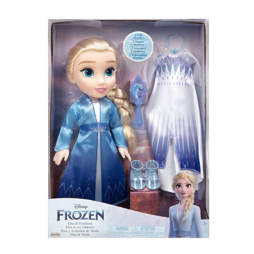 Boneca original da disney, 33cm, boneca frozen, elsa, anna