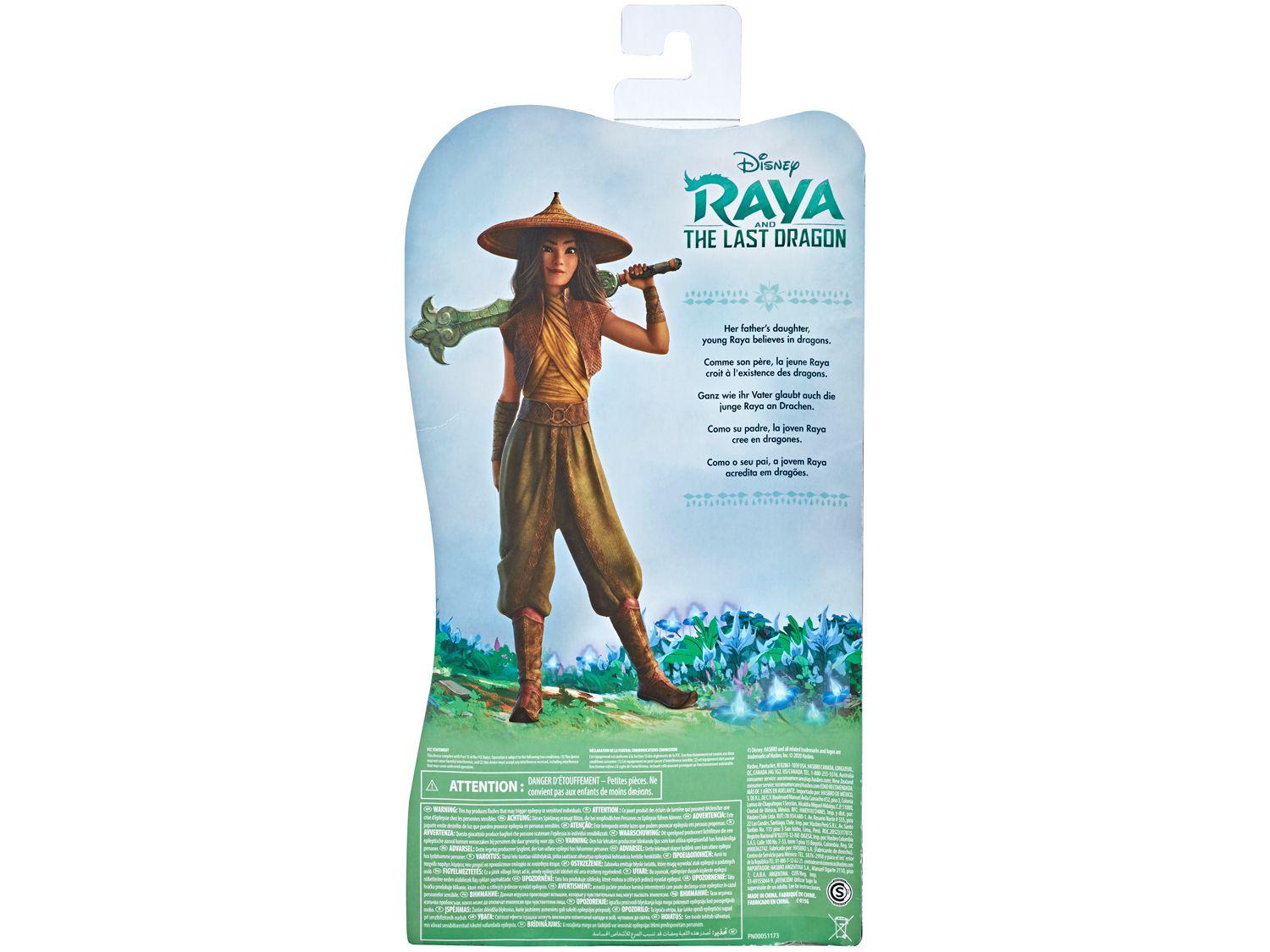 Boneca Disney Raya e O Último Dragão