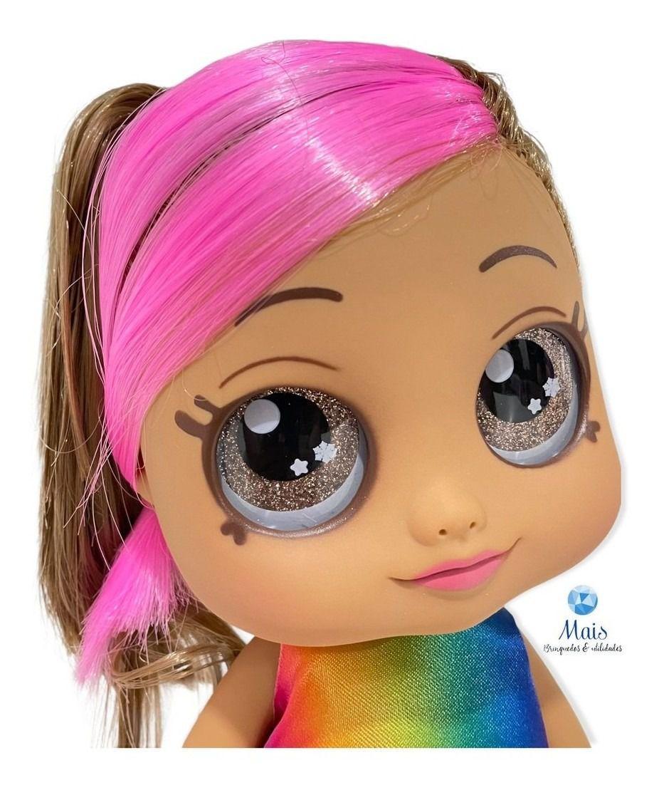 Boneca Diver Surprise Com 3 Acessórios Surpresa Cabelo Longo Diver