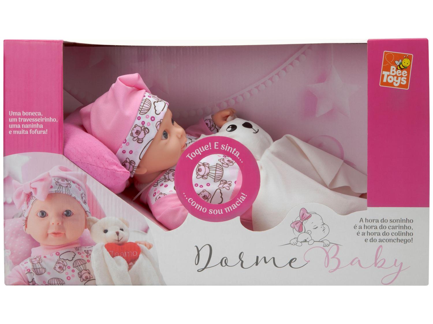 Boneca Dorme Baby com Acessórios