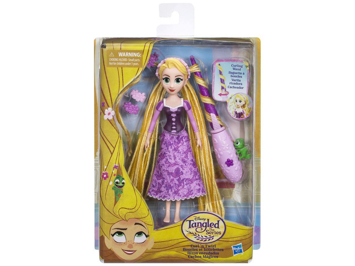 Boneca Enrolados Princesa Rapunzel Cabelos Mágicos - com Acessórios ...