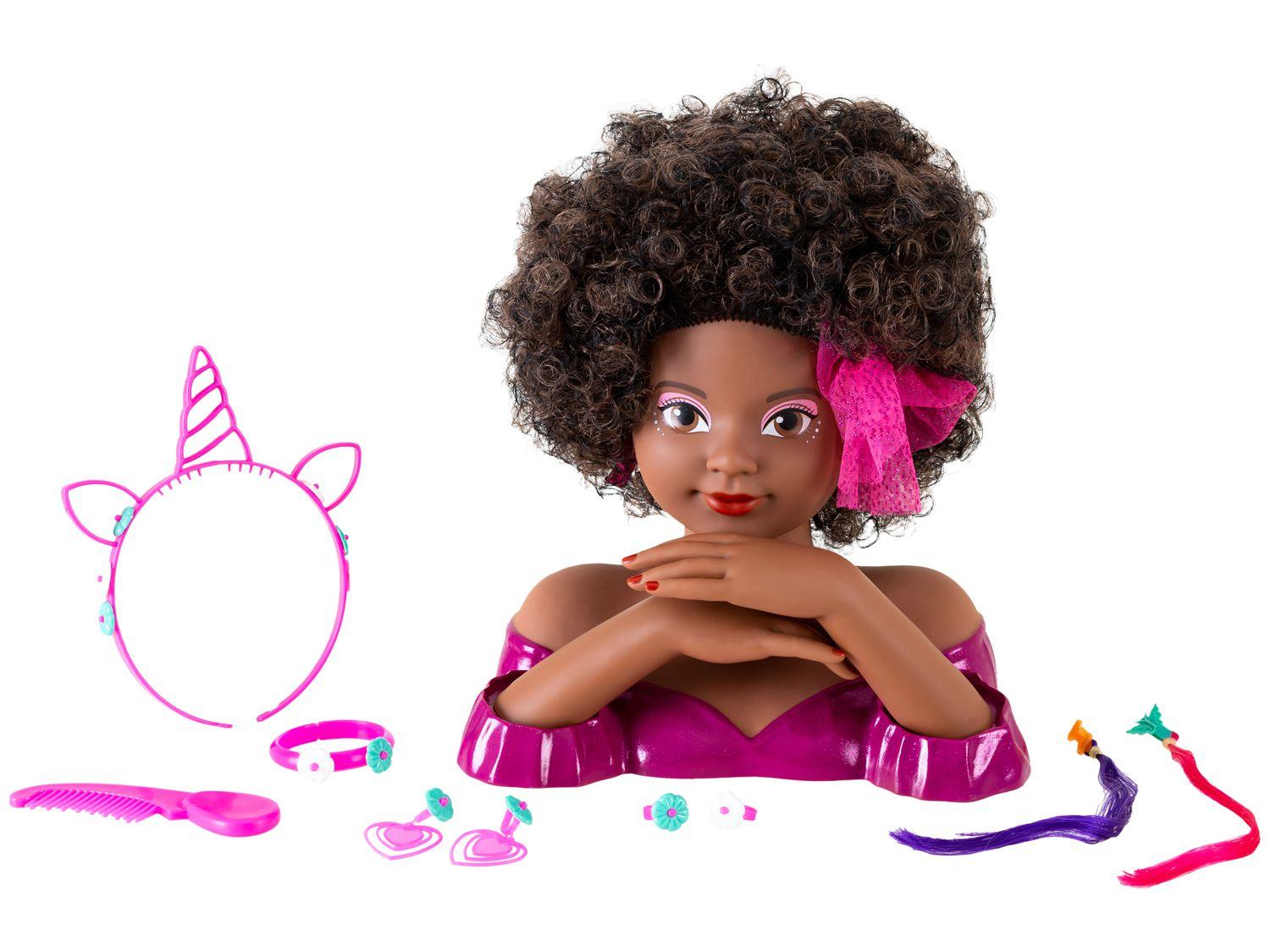 Boneca Fashion Rainbow Charmosa com Acessórios
