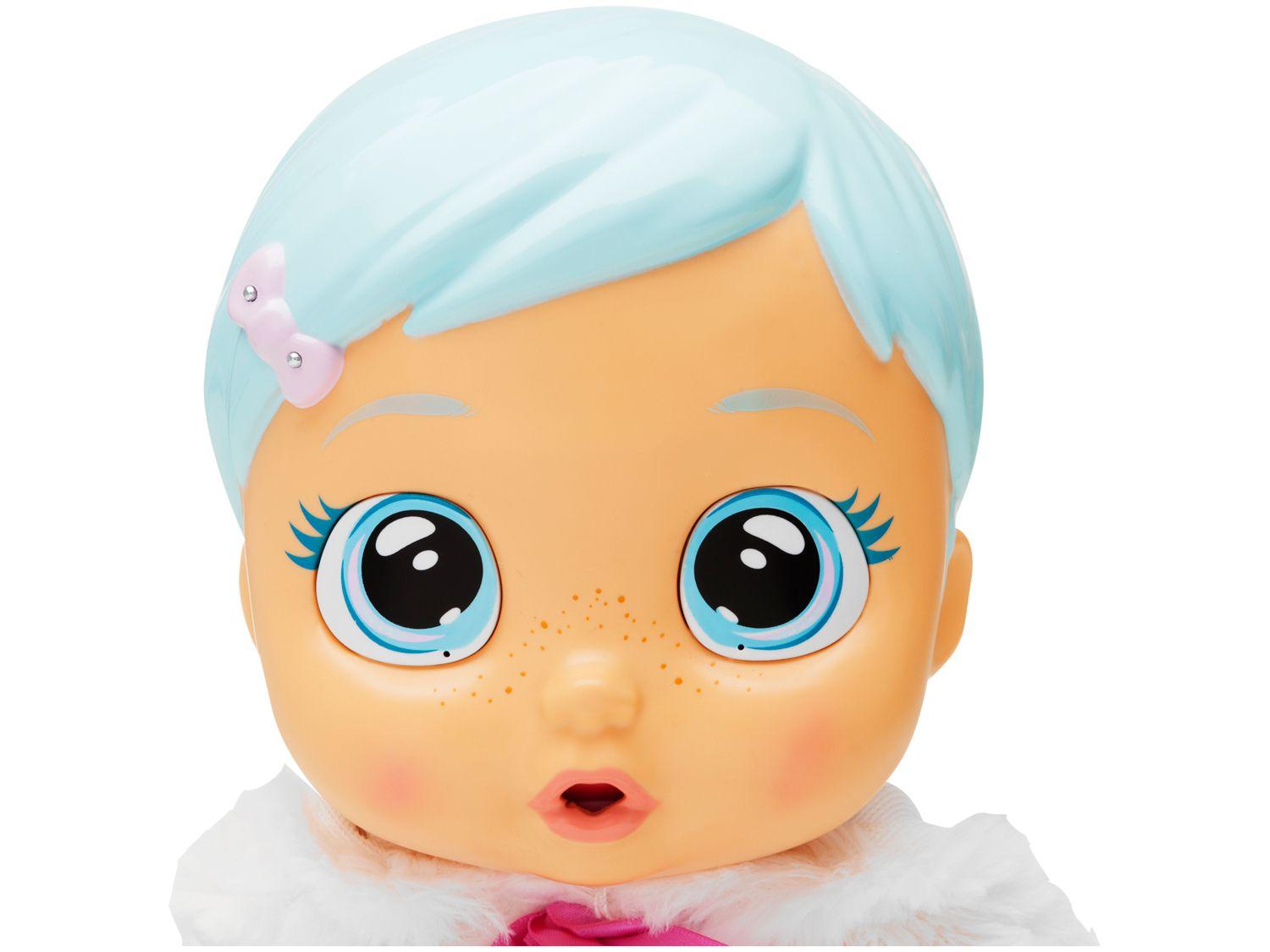 Boneca Kristal Cry Babies que Chora com Acessórios