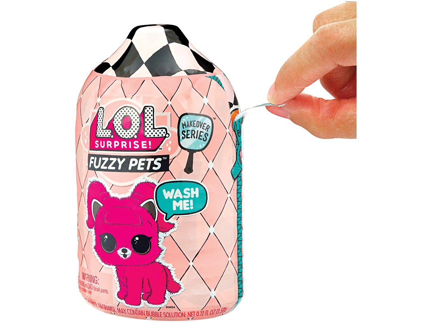 Boneca Lol Fuzzy Pets com Acessórios