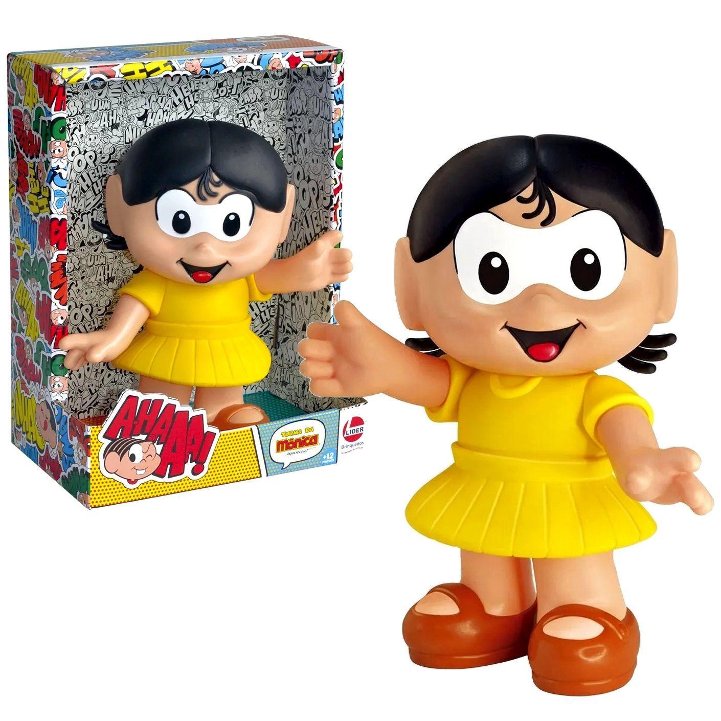 Boneca Magali De Vinil Articulado - Turma Da Mônica - Líder Brinquedos ...