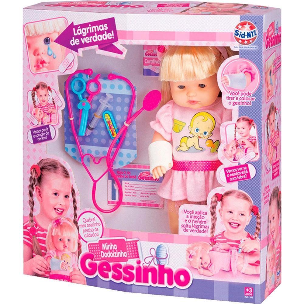 Boneca Minha Dodoizinha Gessinho Sid-Nyl - SID NYL - Bonecas Boneca Minha Dodoizinha Gessinho Sid-Nyl - SID NYL - Bonecas