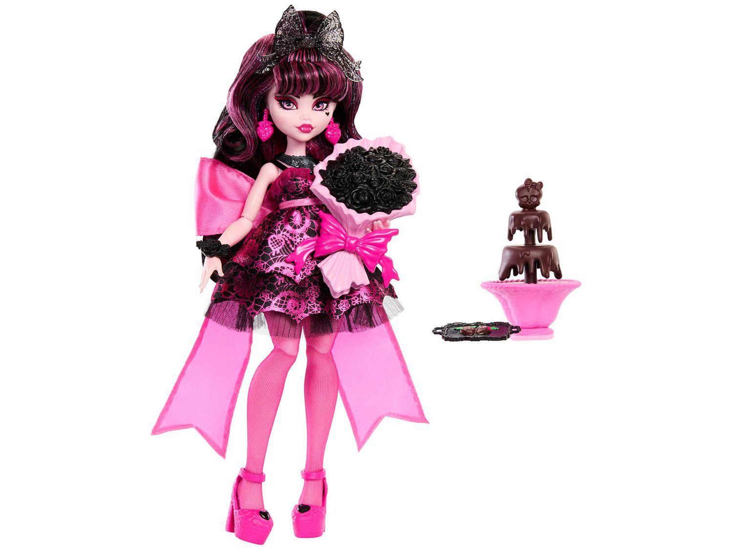 Boneca Monster High Draculaura Mattel Branco - Compre Agora