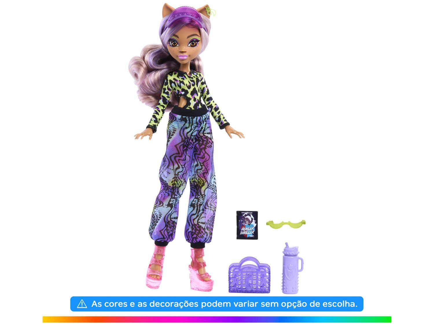 Boneca Monster High Clawdeen Ilha do Terror 