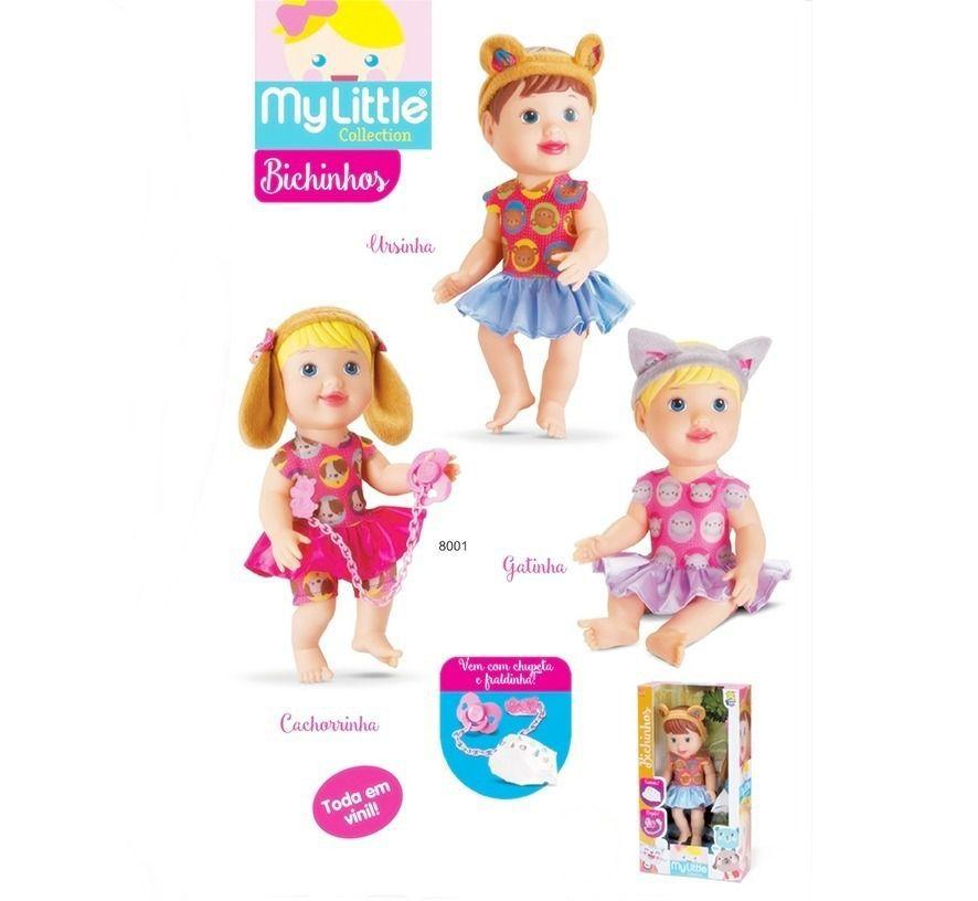 Boneca My Little Collection Alive Bichinhos - Cachorrinha - DIVERTOYS ...