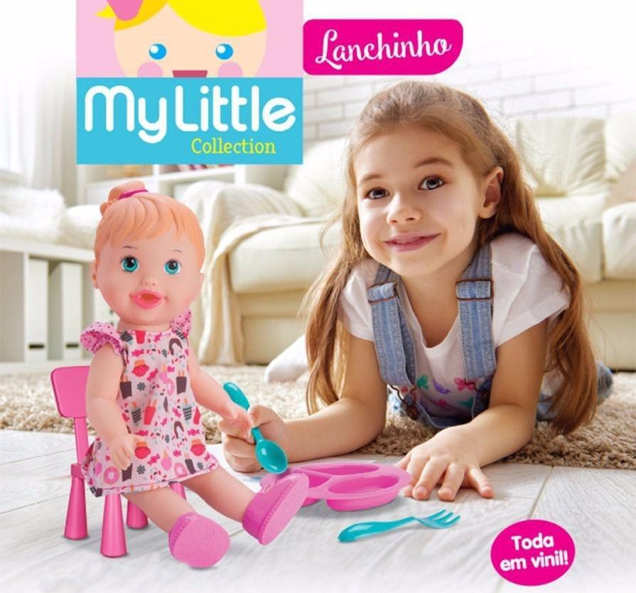 Boneca My Little Collection Lanchinho Diver Toys Bonecas Magazine Luiza